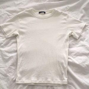 White Brandy Short Sleeved Shirt